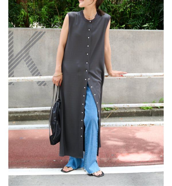 OUTDOOR PRODUCTS Usual Things「≪予約≫サーマルパールスナップワンピース」|ワンピース|