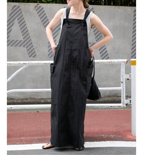 OUTDOOR PRODUCTS Usual Things「≪予約≫ナイロンリップストップワンピース」|ワンピース|ブラック