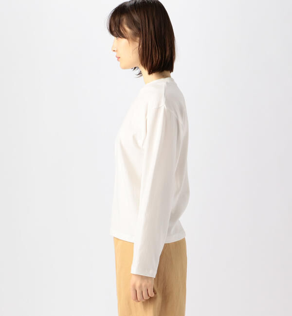 GALERIE VIE「コットン クルーネックプルオーバー」|Tシャツ・カットソー|