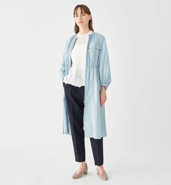 ライトタフタ ジップアップロングコート（Ballsey）｜ルミネの