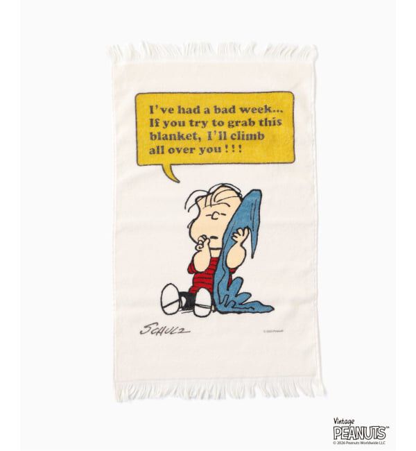 journal standard Furniture「【PEANUTS&times;JOURNAL STANDARD FURNITURE】FACE TOWEL　フェイスタオル」|タオル|