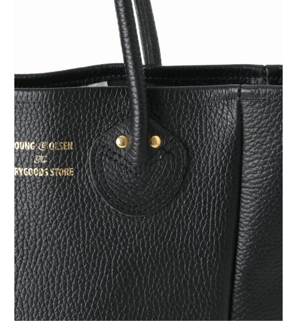 IENA「《WEB/一部店舗限定》YOUNG&OLSEN EMBOSSED LEATHER D TOTE S バッグ YO2601-GD003」|トートバッグ|