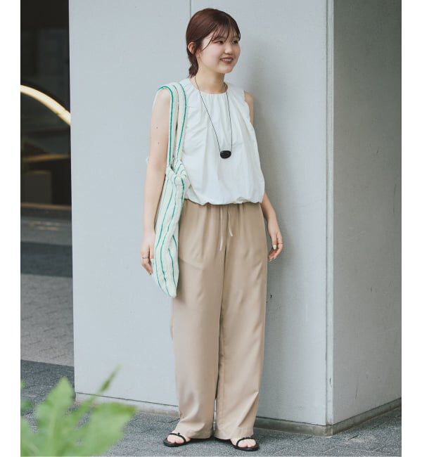 SLOBE IENA「《追加》BONGUSTA/ボングスタ naram striped トートバッグ」|トートバッグ|