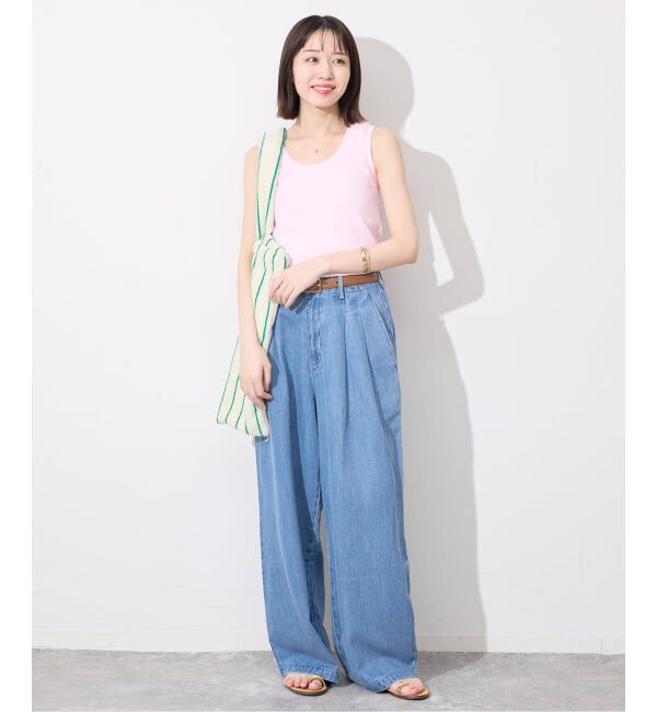 SLOBE IENA「《追加》BONGUSTA/ボングスタ naram striped トートバッグ」|トートバッグ|