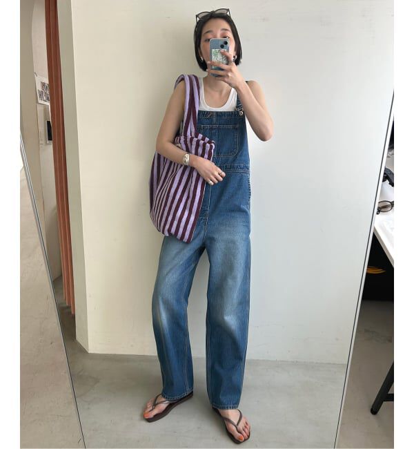 SLOBE IENA「《追加》BONGUSTA/ボングスタ naram striped トートバッグ」|トートバッグ|