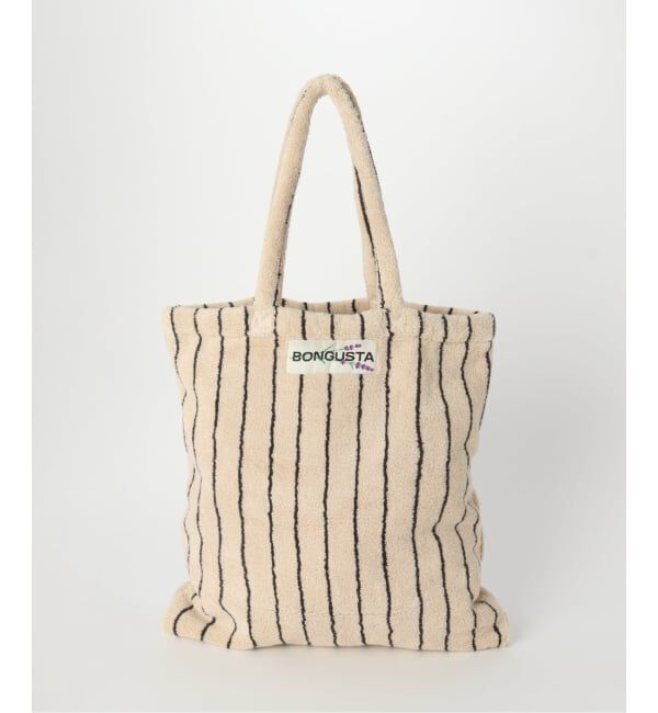SLOBE IENA「《追加》BONGUSTA/ボングスタ naram striped トートバッグ」|トートバッグ|