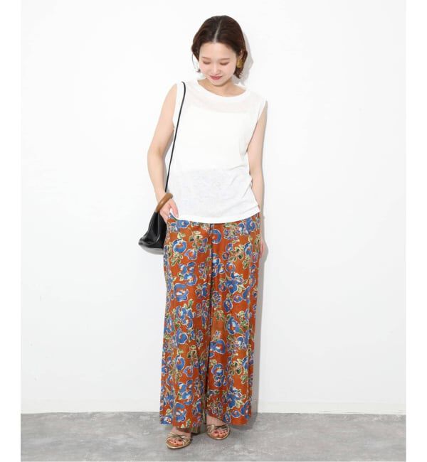 SLOBE IENA「《追加2》スラブ天竺ノースリーブTEE」|Tシャツ・カットソー|