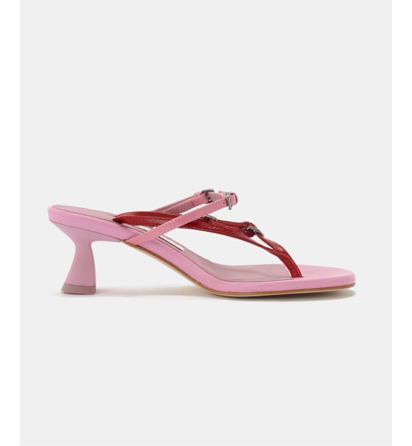 PULP「Miista/ミスタ Abisai Red Mini Buckled Sandals」|サンダル|