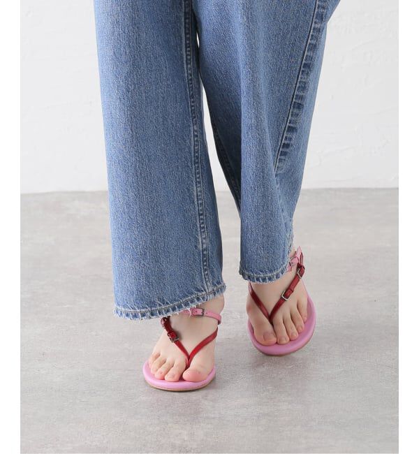 PULP「Miista/ミスタ Abisai Red Mini Buckled Sandals」|サンダル|