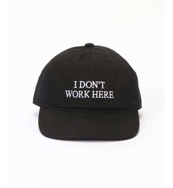 PULP「≪予約≫IDEA BOOKS / アイディアブックス SORRY I DONT WORK HERE HAT」|キャップ・キャスケット|