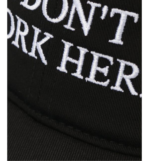 PULP「≪予約≫IDEA BOOKS / アイディアブックス SORRY I DONT WORK HERE HAT」|キャップ・キャスケット|
