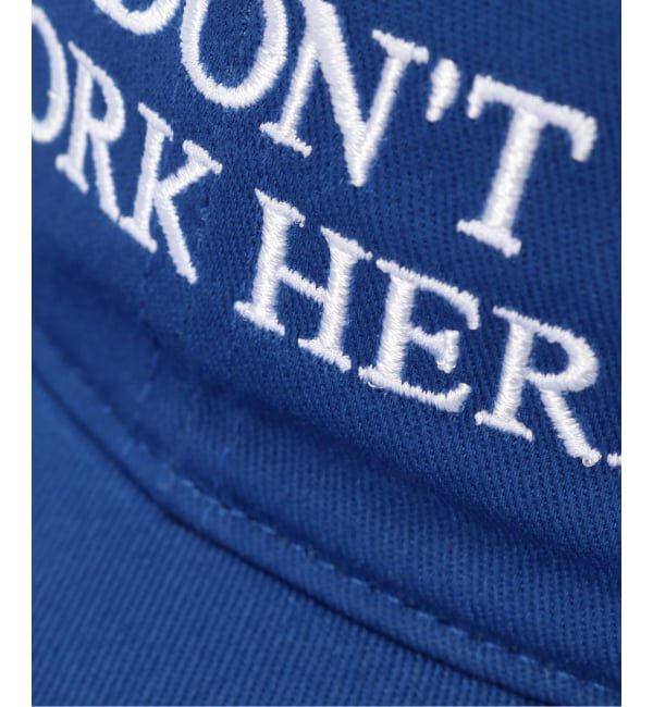 PULP「≪予約≫IDEA BOOKS / アイディアブックス SORRY I DONT WORK HERE HAT」|キャップ・キャスケット|