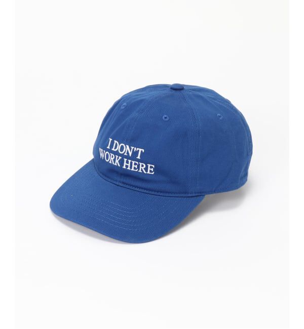 PULP「≪予約≫IDEA BOOKS / アイディアブックス SORRY I DONT WORK HERE HAT」|キャップ・キャスケット|ブルー A