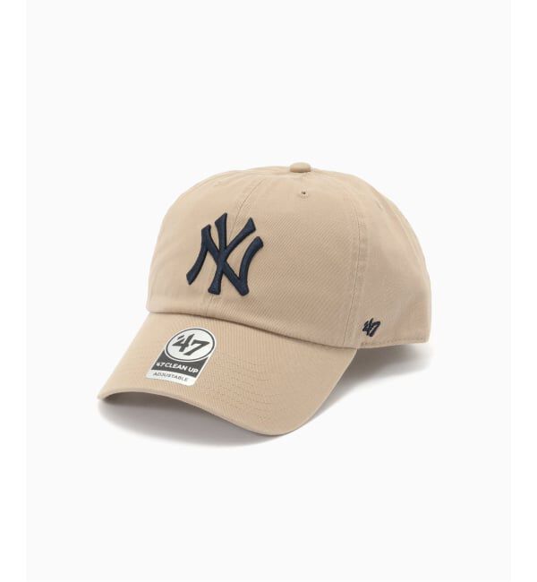 417 EDIFICE「47 CLEAN UP YANKEES」|キャップ・キャスケット|ベージュ