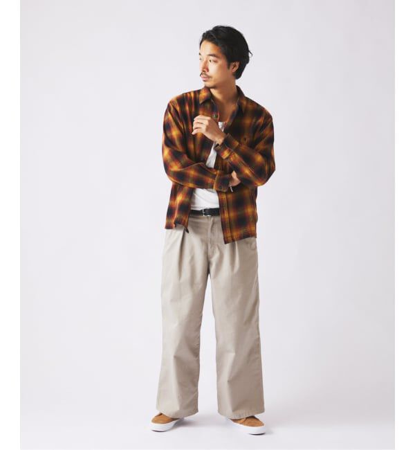 JOURNAL STANDARD relume「USAコットン ネル オンブレチェック シャツ」|シャツ・ブラウス|