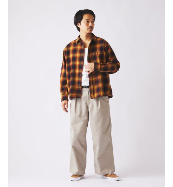 JOURNAL STANDARD relume「USAコットン ネル オンブレチェック シャツ」|シャツ・ブラウス|