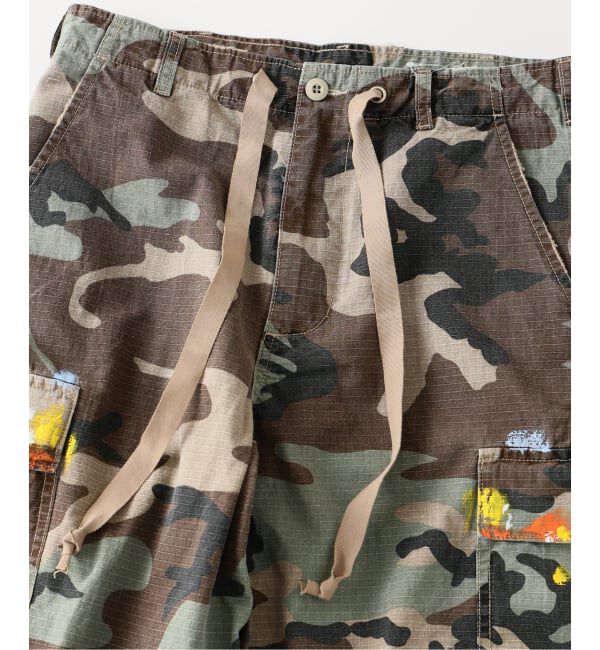 JOURNAL STANDARD「6ポケット リップカモ カットオフ パンツ」|カーゴ|