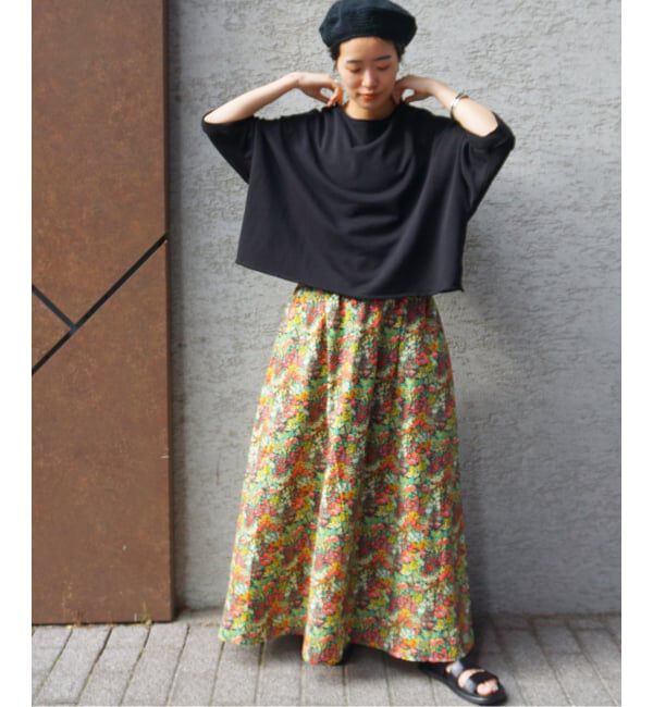 journal standard luxe「リバティフラワー スカート」|スカート|