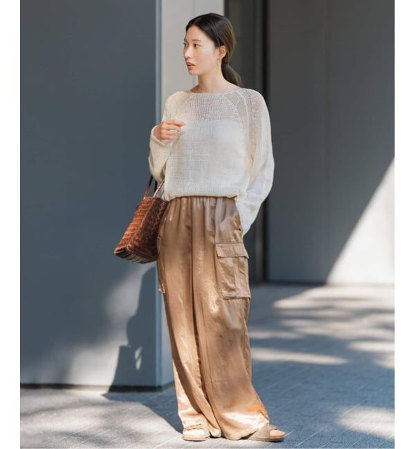 FRAMeWORK「≪追加≫LINEN CORD ニット 2」|ニット・セーター|