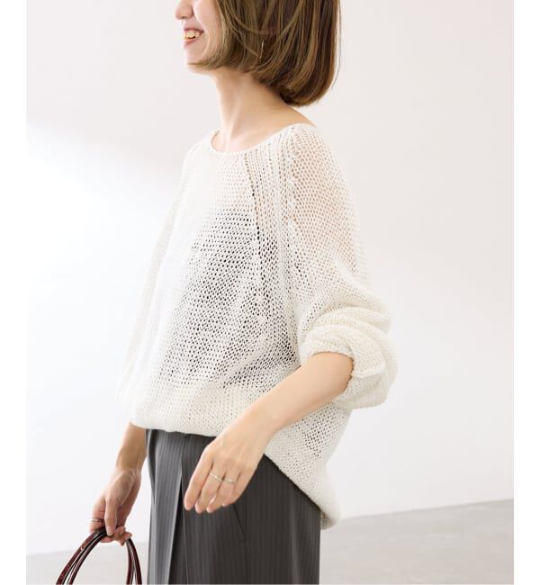 FRAMeWORK「≪追加≫LINEN CORD ニット 2」|ニット・セーター|
