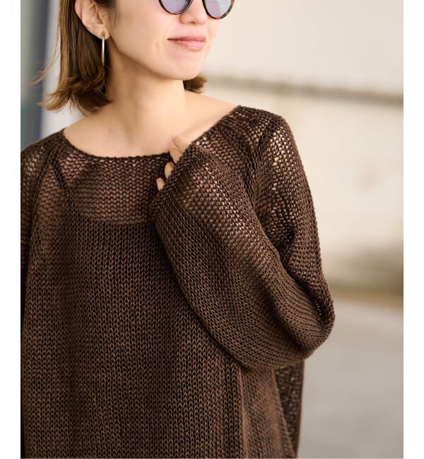 FRAMeWORK「≪追加≫LINEN CORD ニット 2」|ニット・セーター|