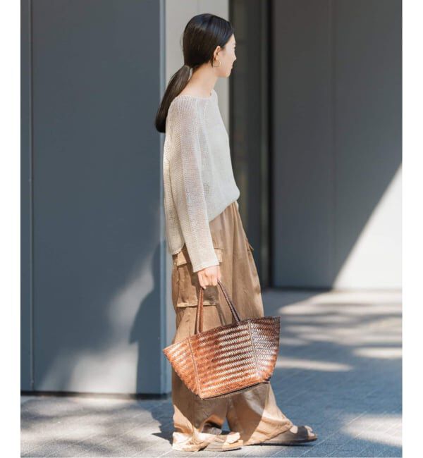 FRAMeWORK「≪追加≫LINEN CORD ニット 2」|ニット・セーター|
