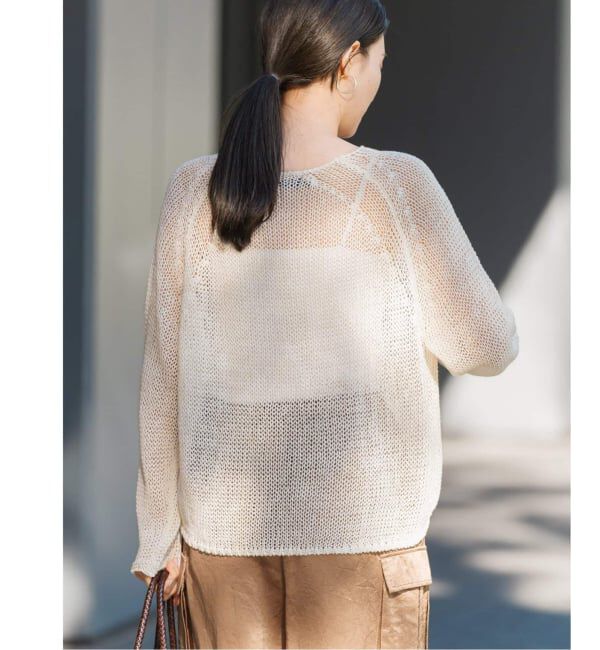 FRAMeWORK「≪追加≫LINEN CORD ニット 2」|ニット・セーター|