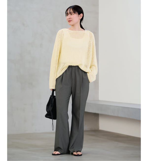 FRAMeWORK「≪追加≫LINEN CORD ニット 2」|ニット・セーター|