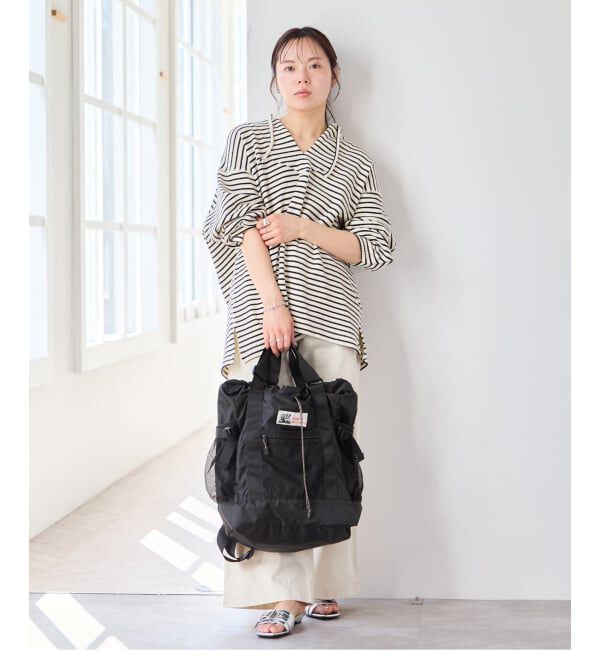 U by SPICK&SPAN「《追加》【CARIBOU MOUNTAINEERING】 別注L/W PACK TOTE 2」|トートバッグ|