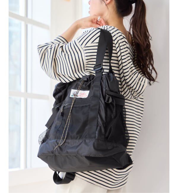 U by SPICK&SPAN「《追加》【CARIBOU MOUNTAINEERING】 別注L/W PACK TOTE 2」|トートバッグ|