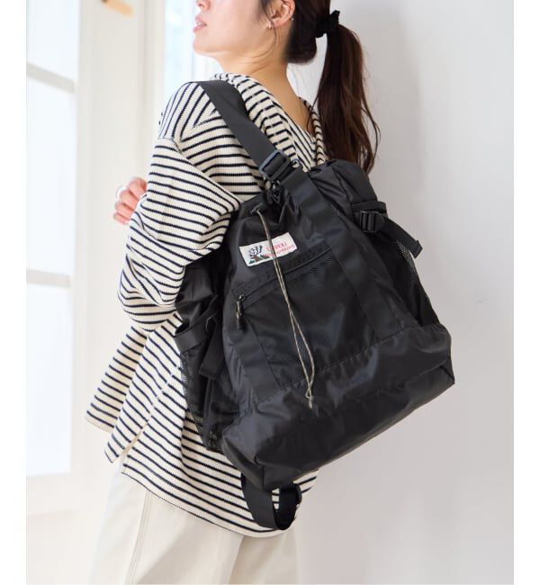 U by SPICK&SPAN「《追加》【CARIBOU MOUNTAINEERING】 別注L/W PACK TOTE 2」|トートバッグ|