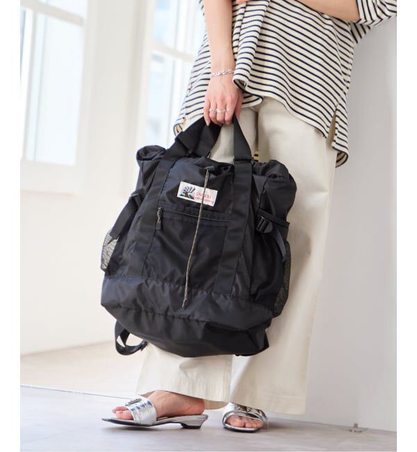 U by SPICK&SPAN「《追加》【CARIBOU MOUNTAINEERING】 別注L/W PACK TOTE 2」|トートバッグ|
