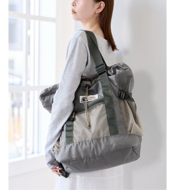 U by SPICK&SPAN「《追加》【CARIBOU MOUNTAINEERING】 別注L/W PACK TOTE 2」|トートバッグ|
