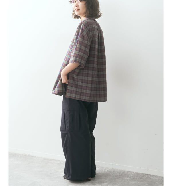 Spick and Span「SHEN TANAKA*S ハーフスリーブシャツ」|シャツ・ブラウス|