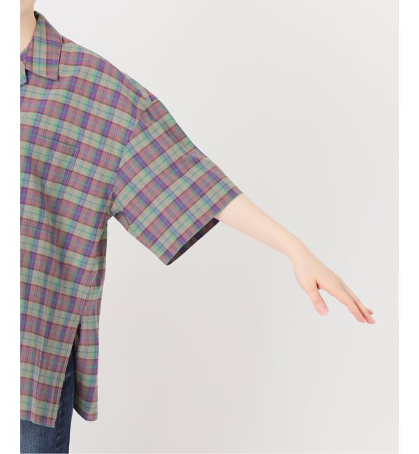 Spick and Span「SHEN TANAKA*S ハーフスリーブシャツ」|シャツ・ブラウス|