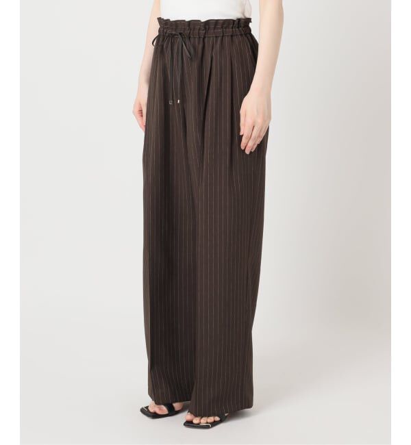 Spick and Span「《予約》ドライタッチドロストイージータックパンツ」|スラックス|
