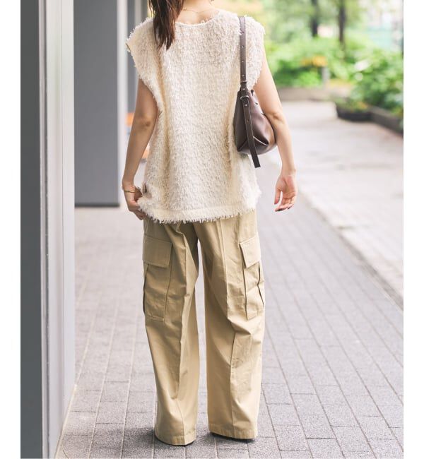 Spick and Span「《予約》コットンカーゴイージーパンツ」|カーゴ|