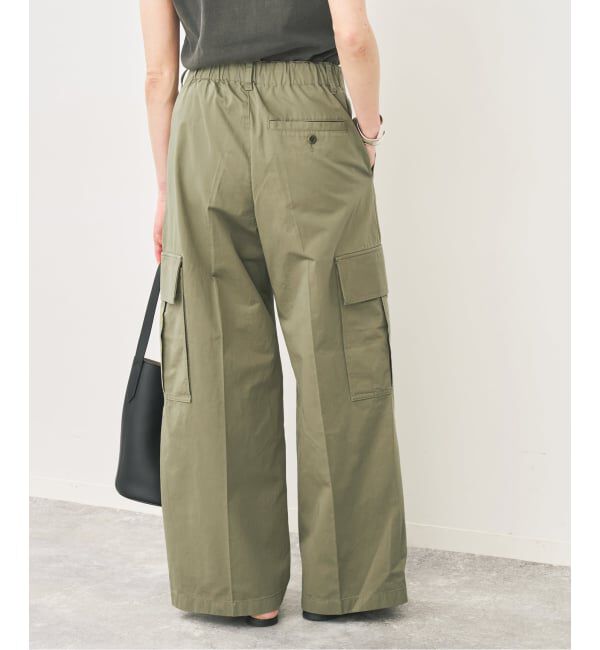 Spick and Span「《予約》コットンカーゴイージーパンツ」|カーゴ|