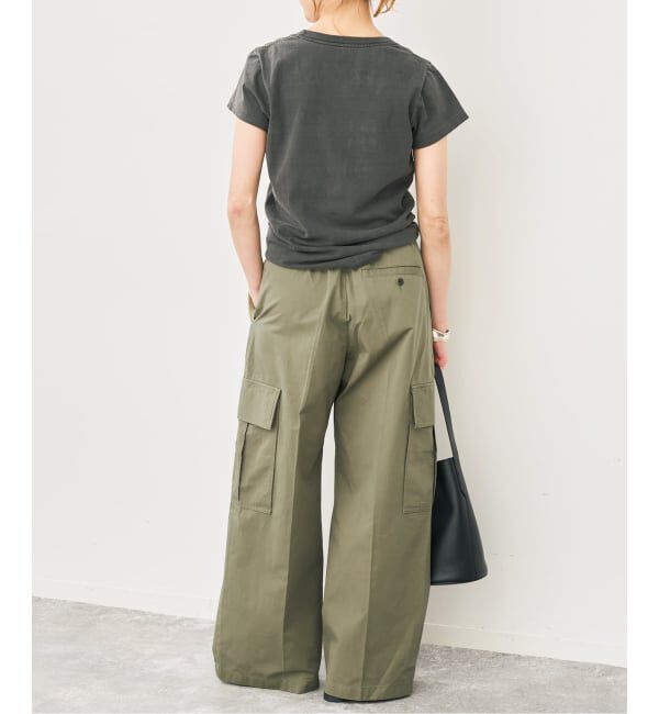 Spick and Span「《予約》コットンカーゴイージーパンツ」|カーゴ|