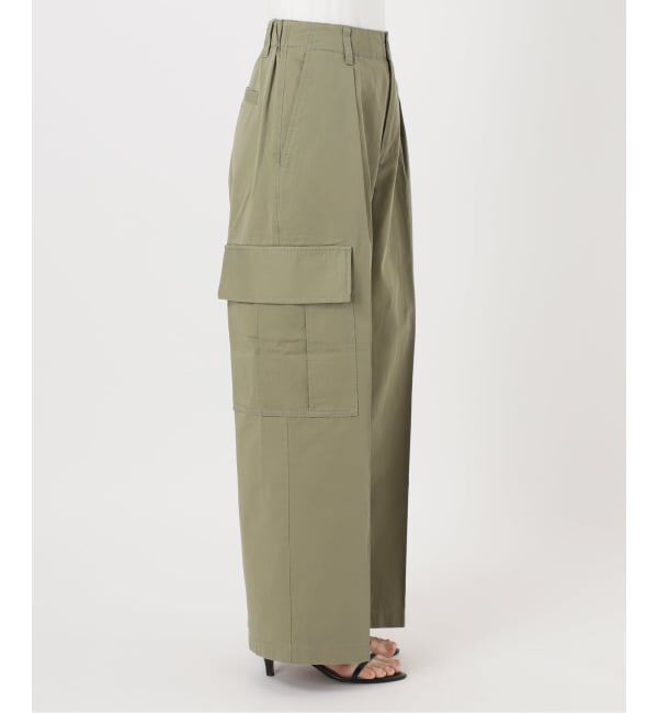Spick and Span「《予約》コットンカーゴイージーパンツ」|カーゴ|