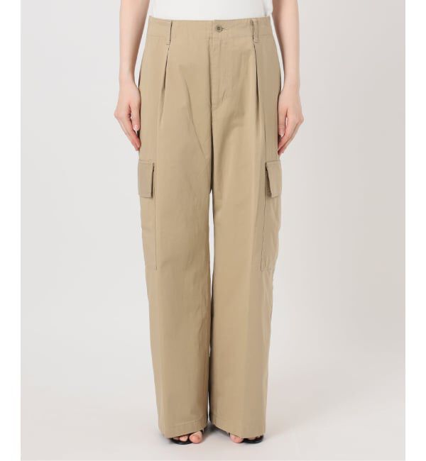 Spick and Span「《予約》コットンカーゴイージーパンツ」|カーゴ|