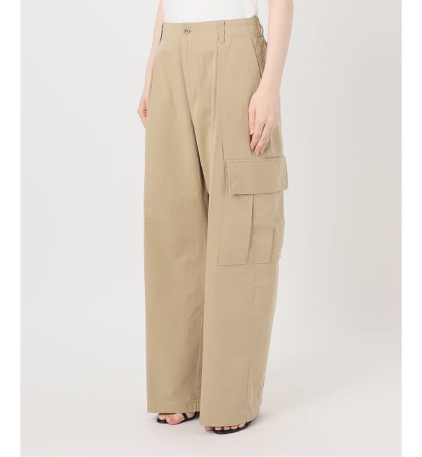 Spick and Span「《予約》コットンカーゴイージーパンツ」|カーゴ|