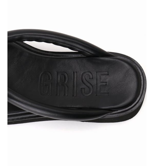 GRISE「《WEB+一部店舗限定》MIDORI UEEDA&times;GRISEアツゾコチューブトングサンダル」|サンダル|