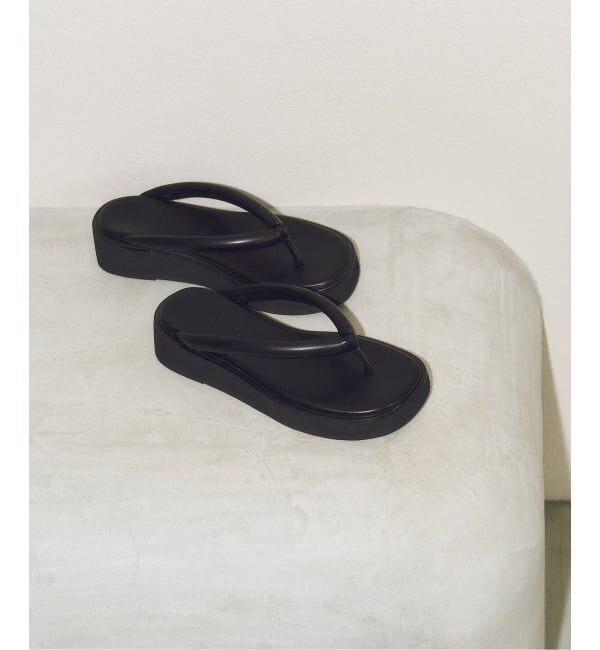 GRISE「《WEB+一部店舗限定》MIDORI UEEDA&times;GRISEアツゾコチューブトングサンダル」|サンダル|