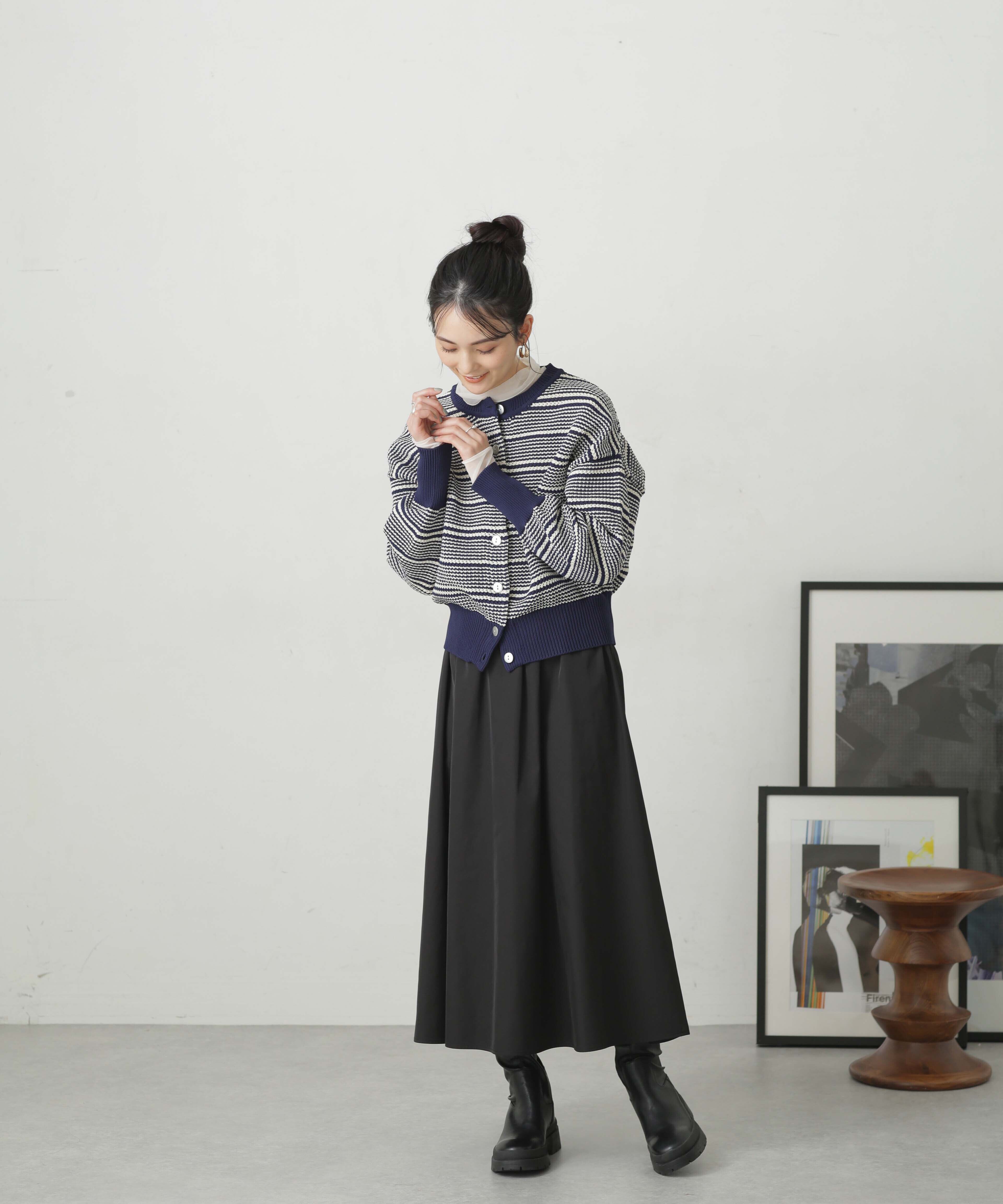 nano･universe「LB.04/ギャザーボリュームスカート」|スカート|