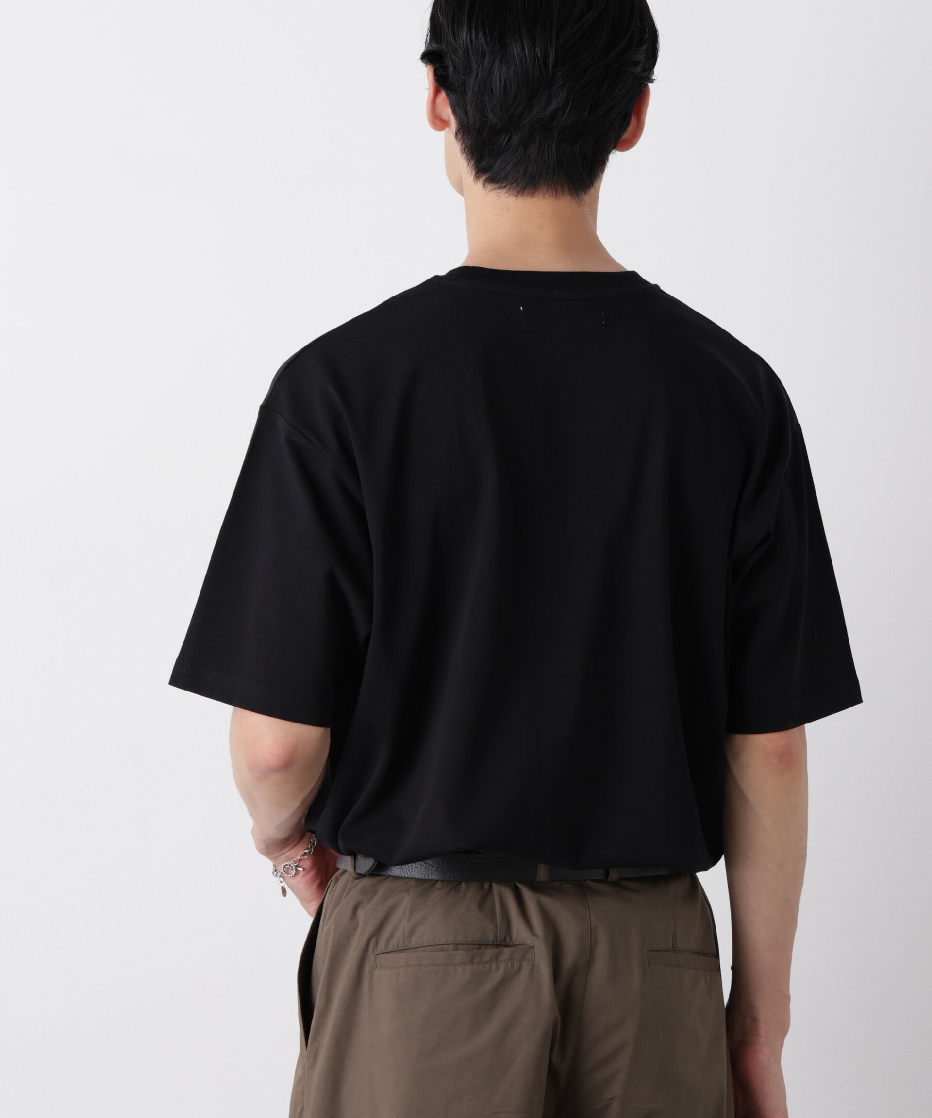 nano･universe「ナノベア ワイドTシャツ半袖 プロレス」|Tシャツ・カットソー|