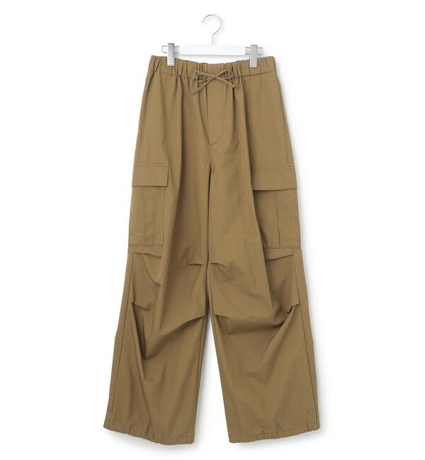 23区「【SLOW/一部店舗限定】ハイカウントギャバ パラシュート カーゴパンツ」|カーゴ|