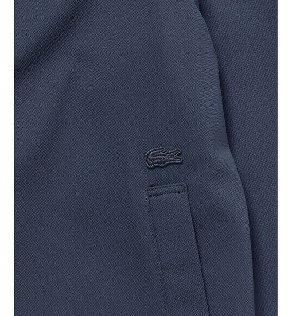LACOSTE「3レイヤー鹿の子Pコート」|ピーコート|