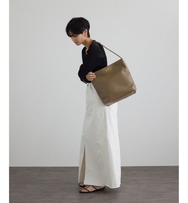 SALON adam et rope'「【WEB限定】リメイクライクデニムスカート」|スカート|