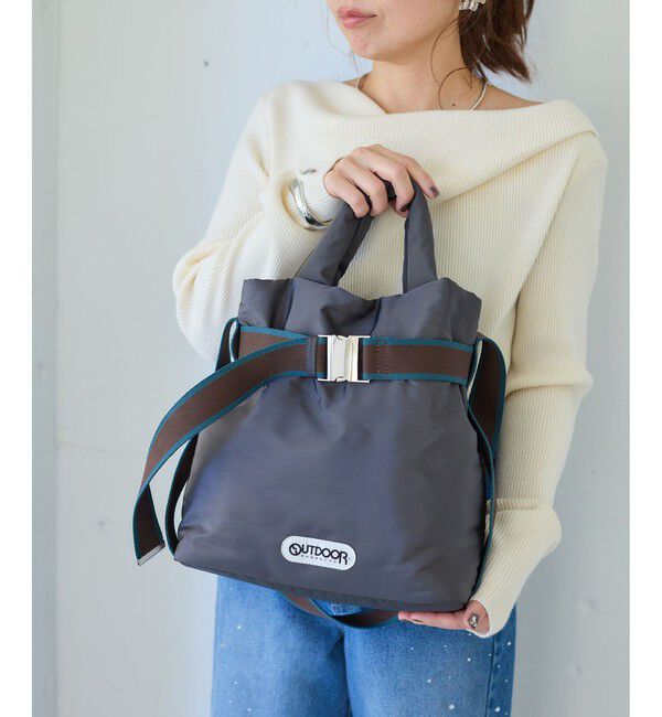 VIS「WEB限定再入荷【OUTDOOR PRODUCTS】VIS別注2WAYベルト付きパデッドトートバッグ」|トートバッグ|